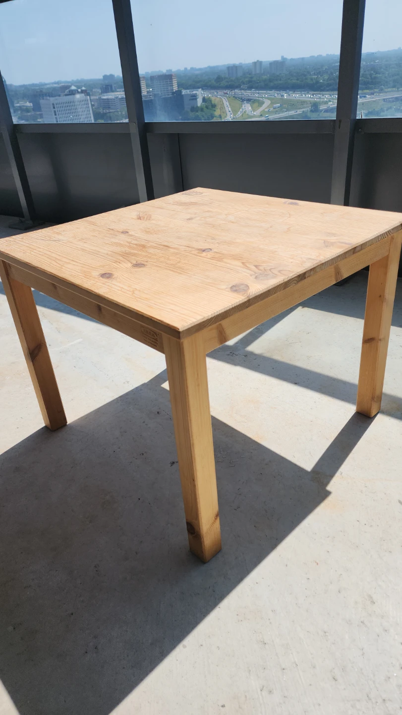 IKEA NORNAS Solid Pine Wood Table Authentic Swedish Pine - photo 3