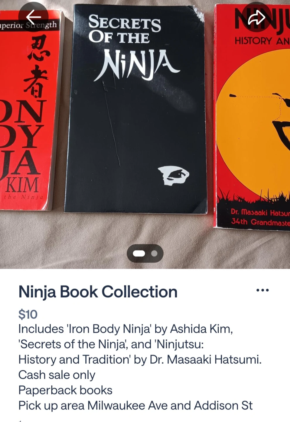 Ninja books 3 pieces - photo 3