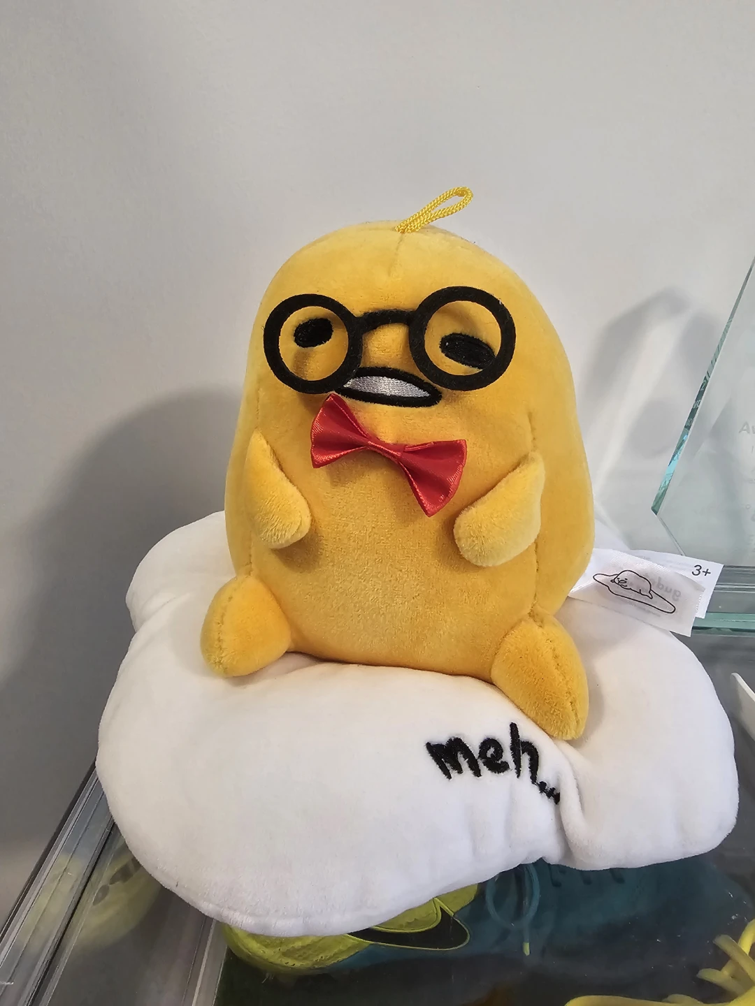 Sanrio Gudetama Plush Toy - 10in with Bacon and Egg