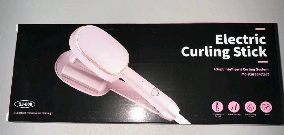 Brand New Electric Curling Stick / Hair Waver - Pink
