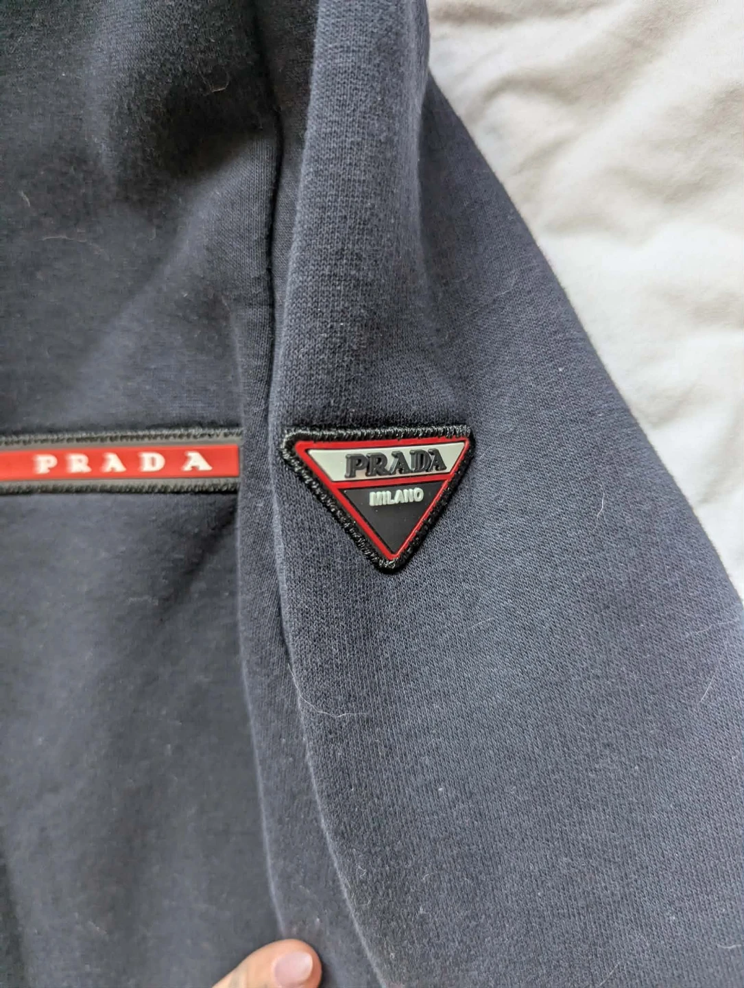 Prada Milano Black Crewneck Sweatshirt - photo 2