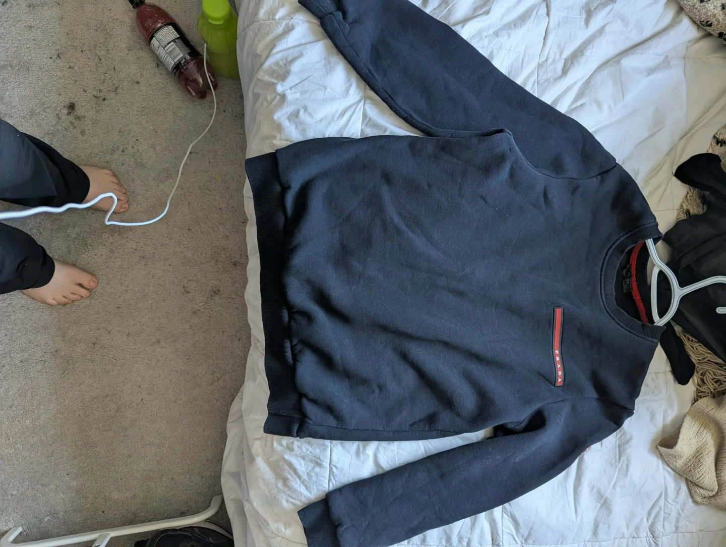 Prada Milano Black Crewneck Sweatshirt - photo 3
