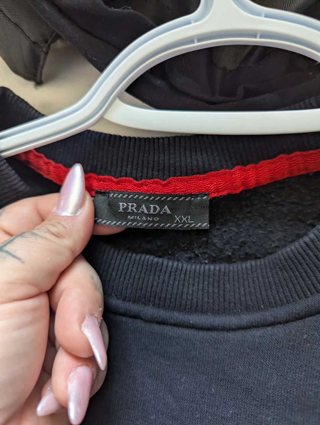 Prada Milano Black Crewneck Sweatshirt - photo 4