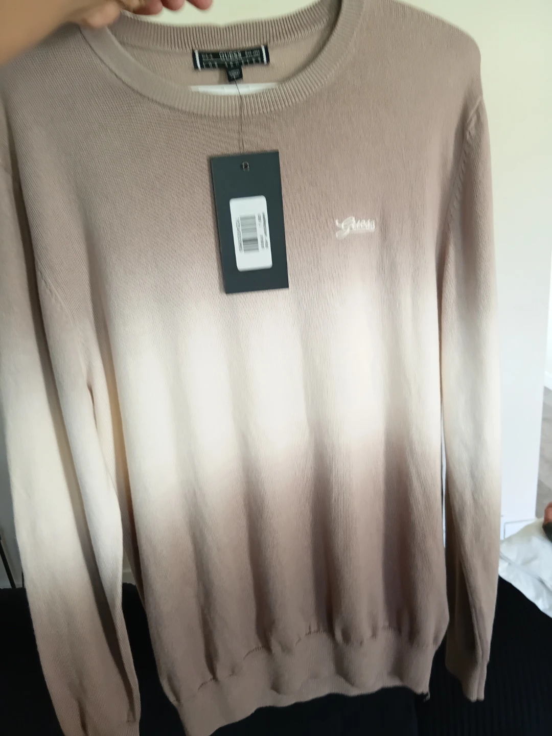 Guess Ombre Crew Neck Sweater - Size L