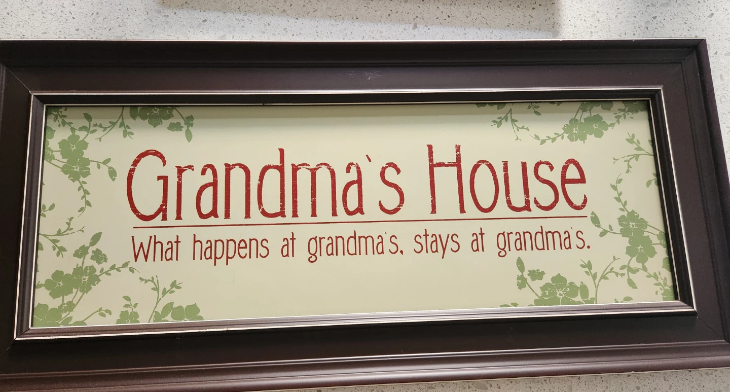 Grandma's House Framed Wall Art