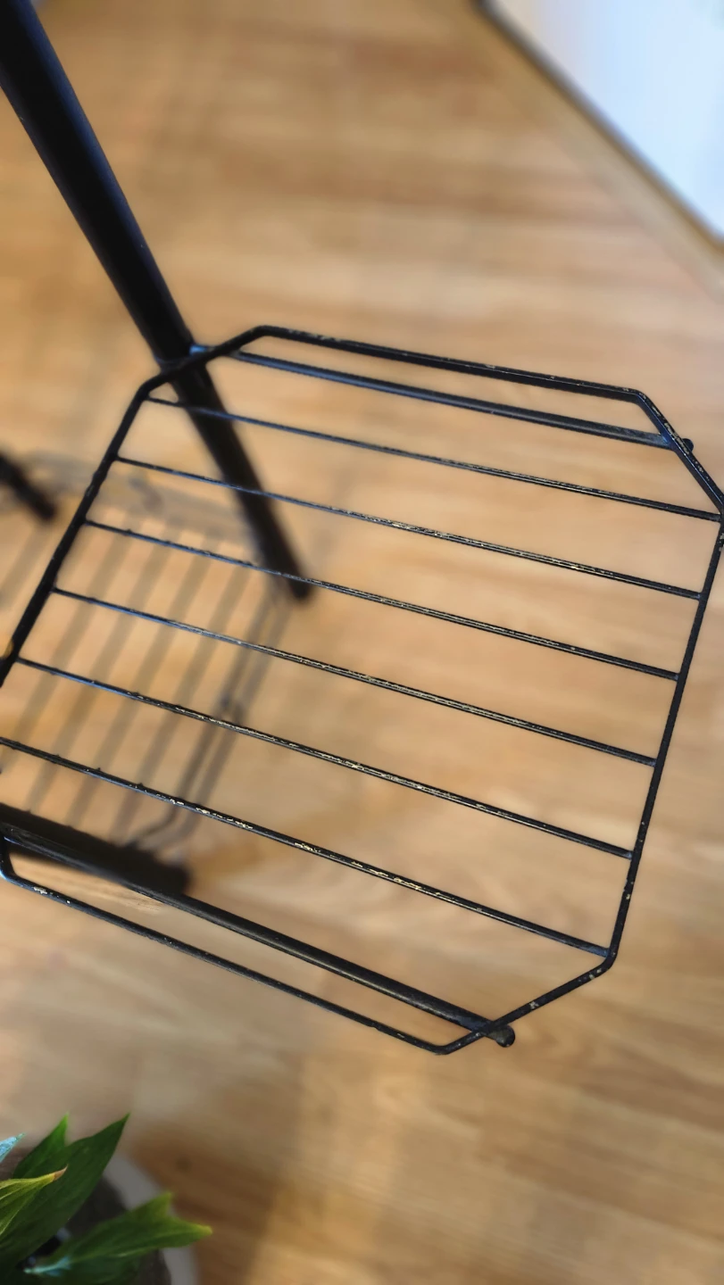 Black Metal Plant Stand with 3 Tiers - photo 2
