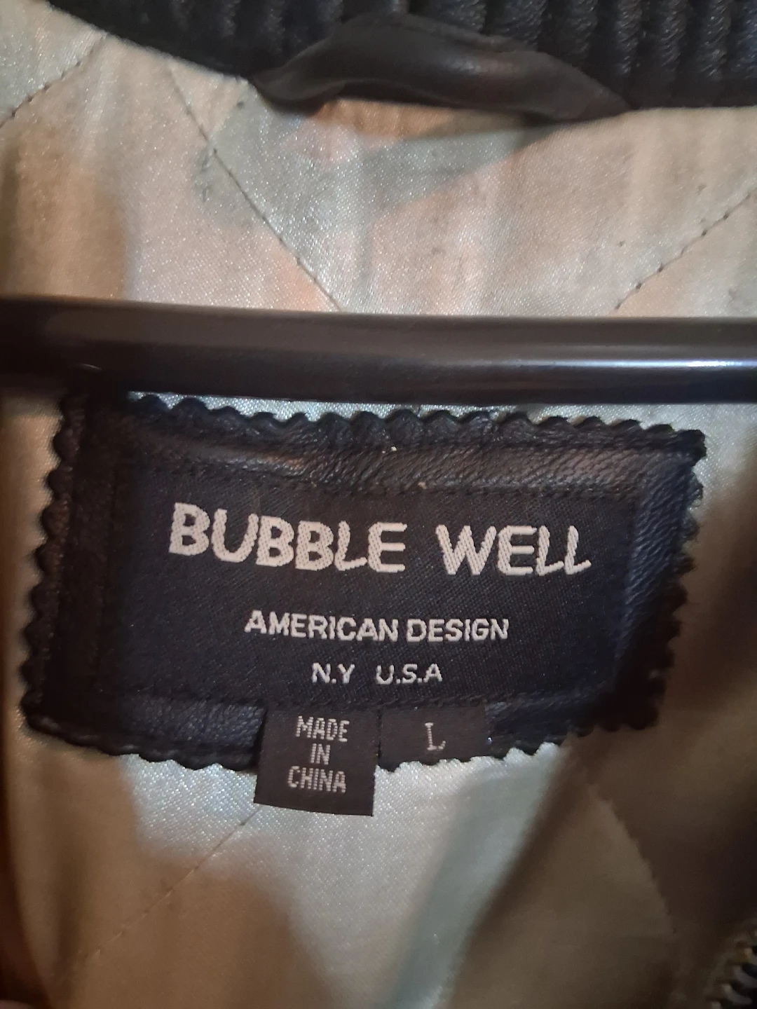 Bubble Well Leather Bomber Jacket - photo 2