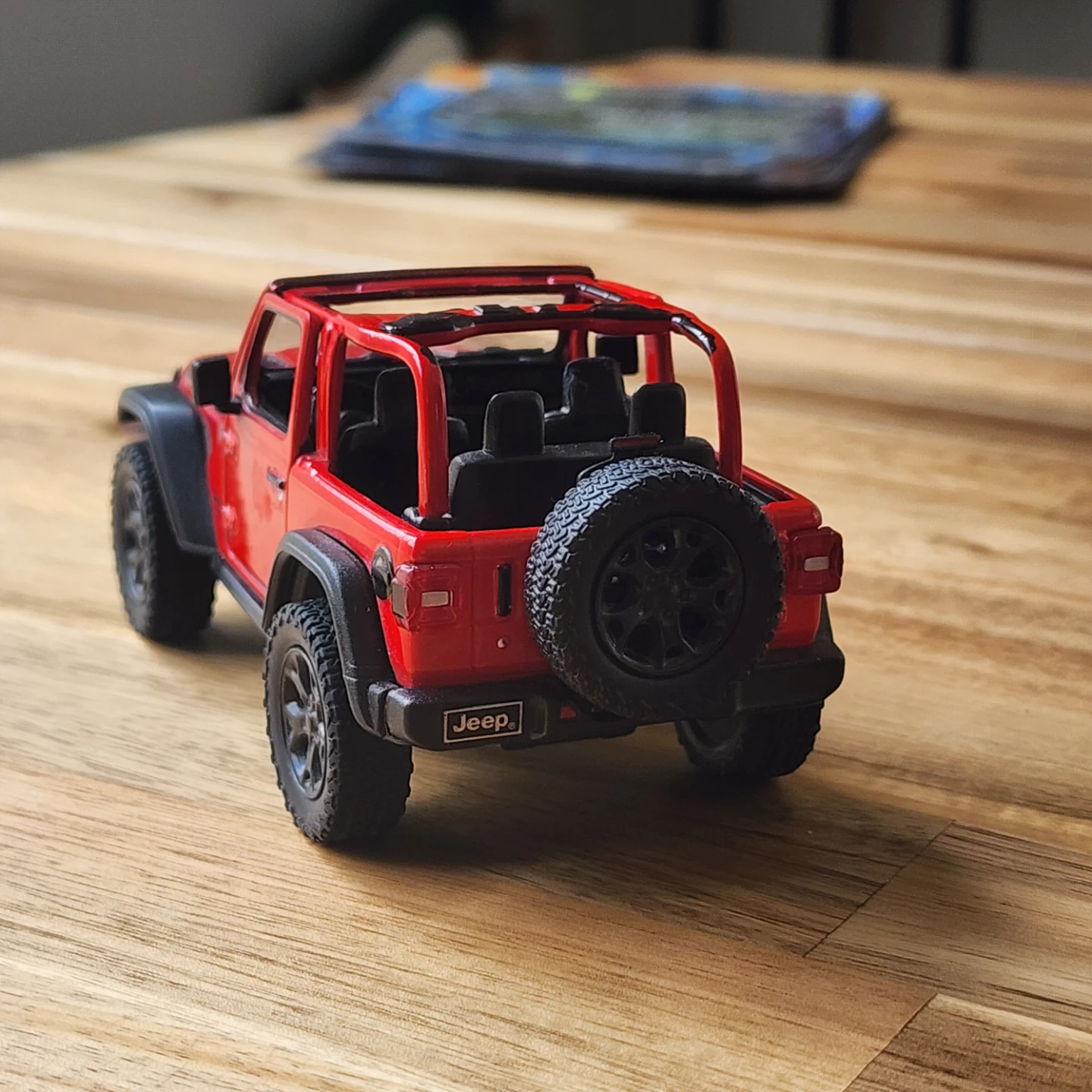 Red Jeep Rubicon Toy Car - photo 3