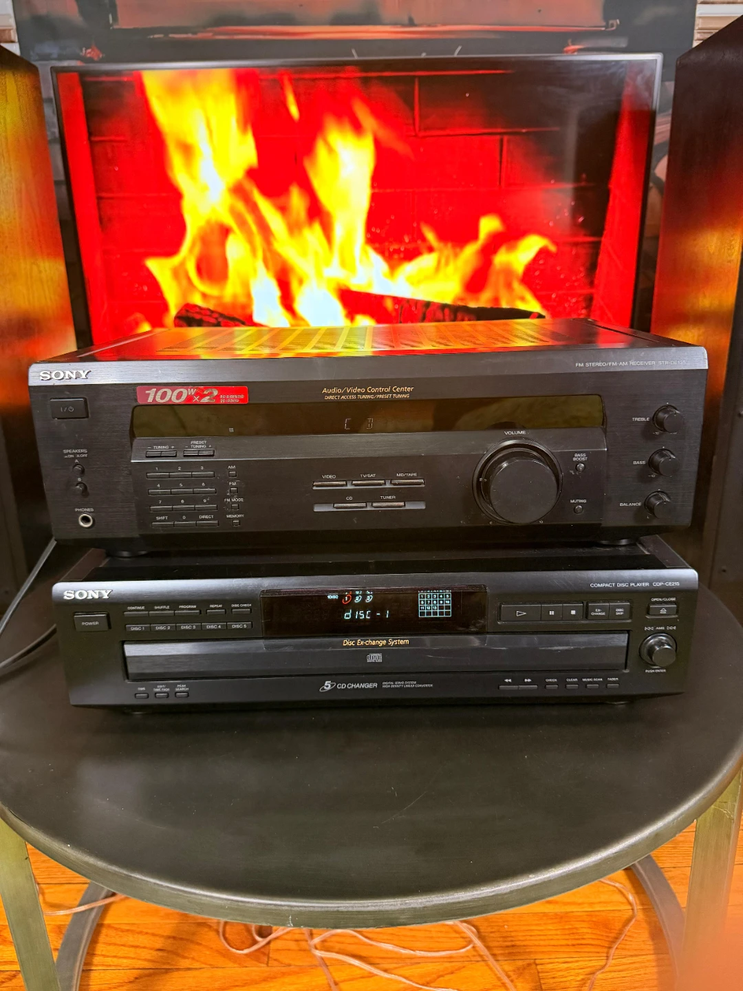 Altavoces Marantz HD880 + Receiver y Reproductor de CD Sony - photo 2