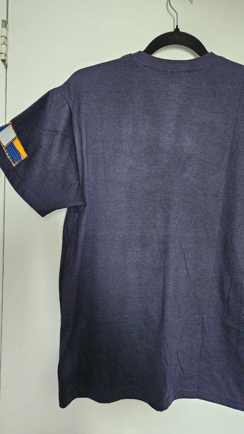 New 100% Cotton T-Shirt with Africa Map Design, Size M to L - photo 3