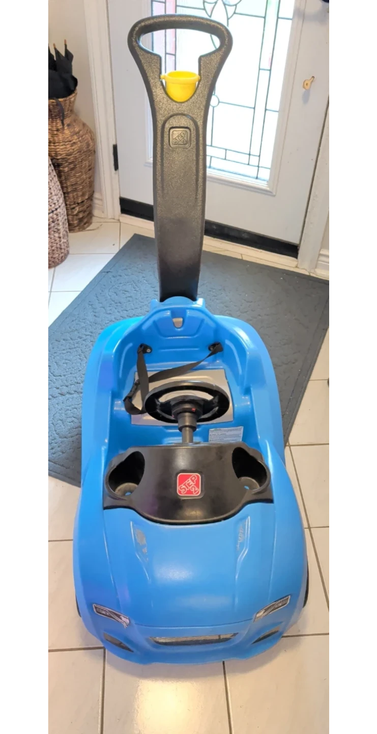 Step2 Whisper Ride II Ride-On Push Car - Blue