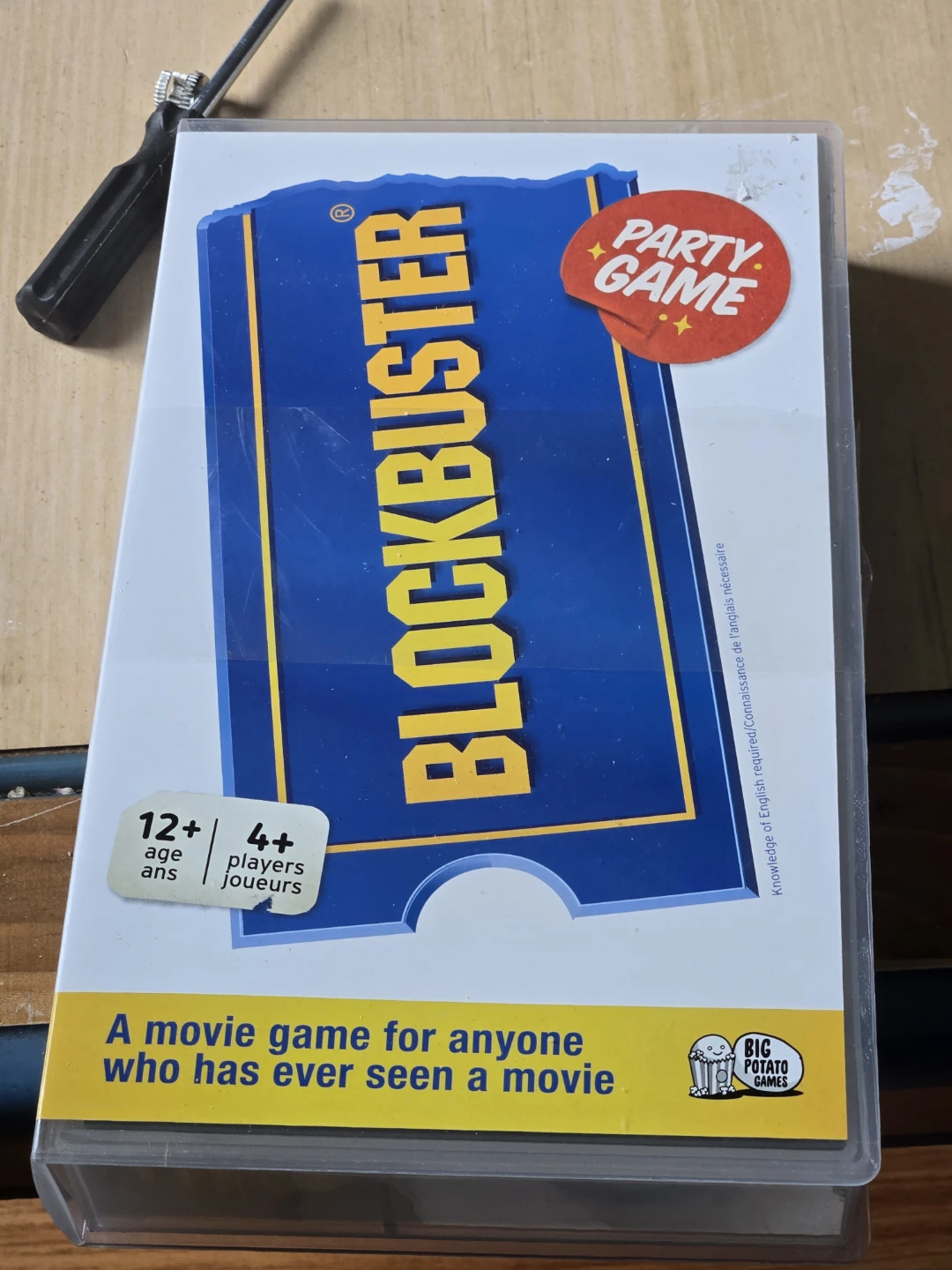 Blockbuster Party Game