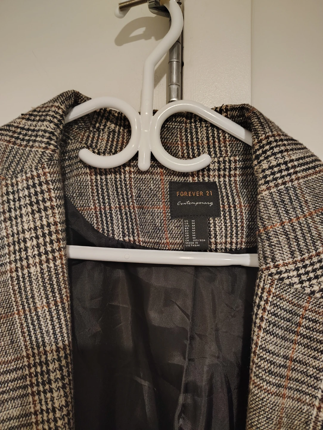 Forever 21 Plaid Coat - photo 2