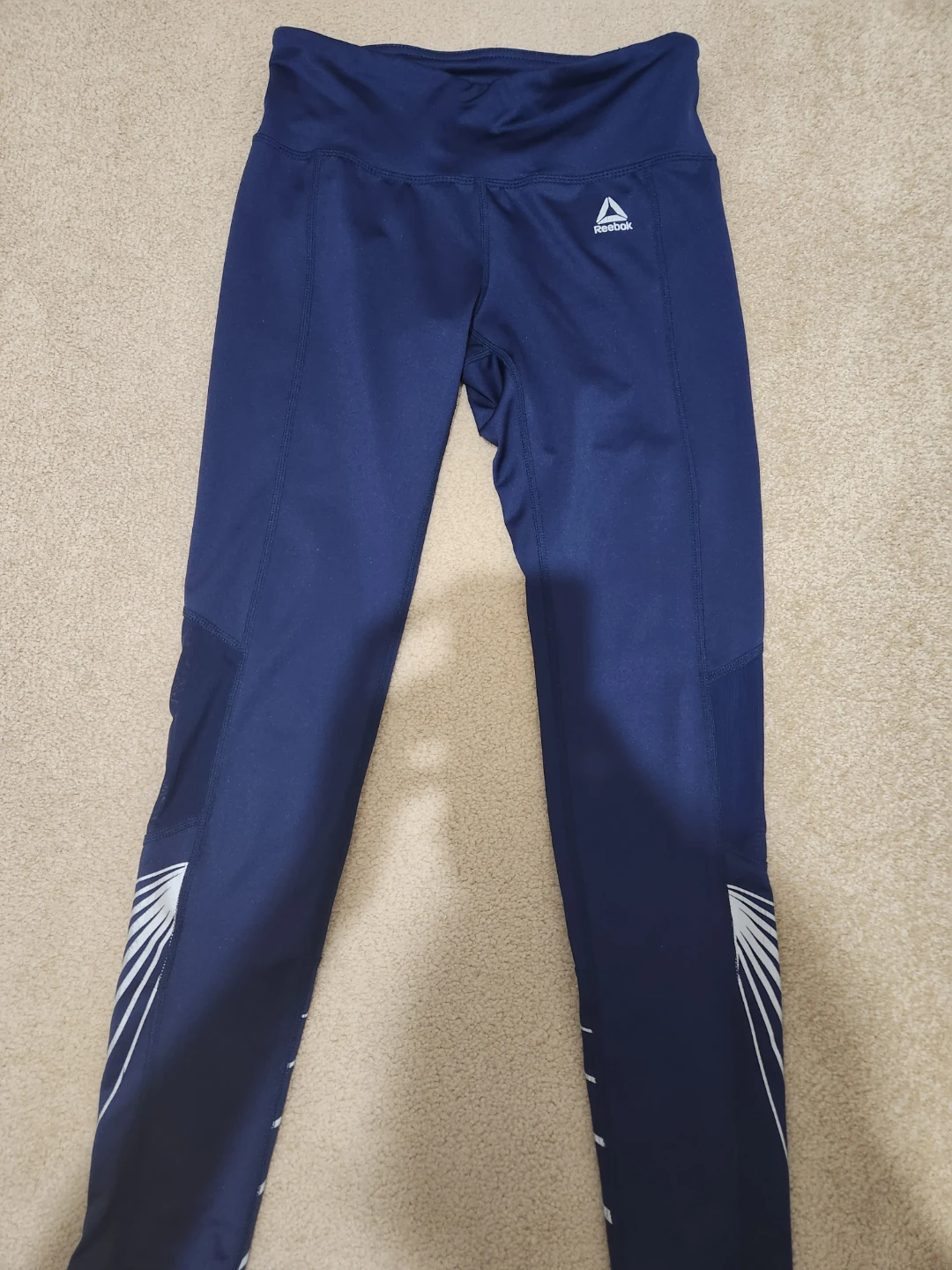 Rebook navy blue leggings
