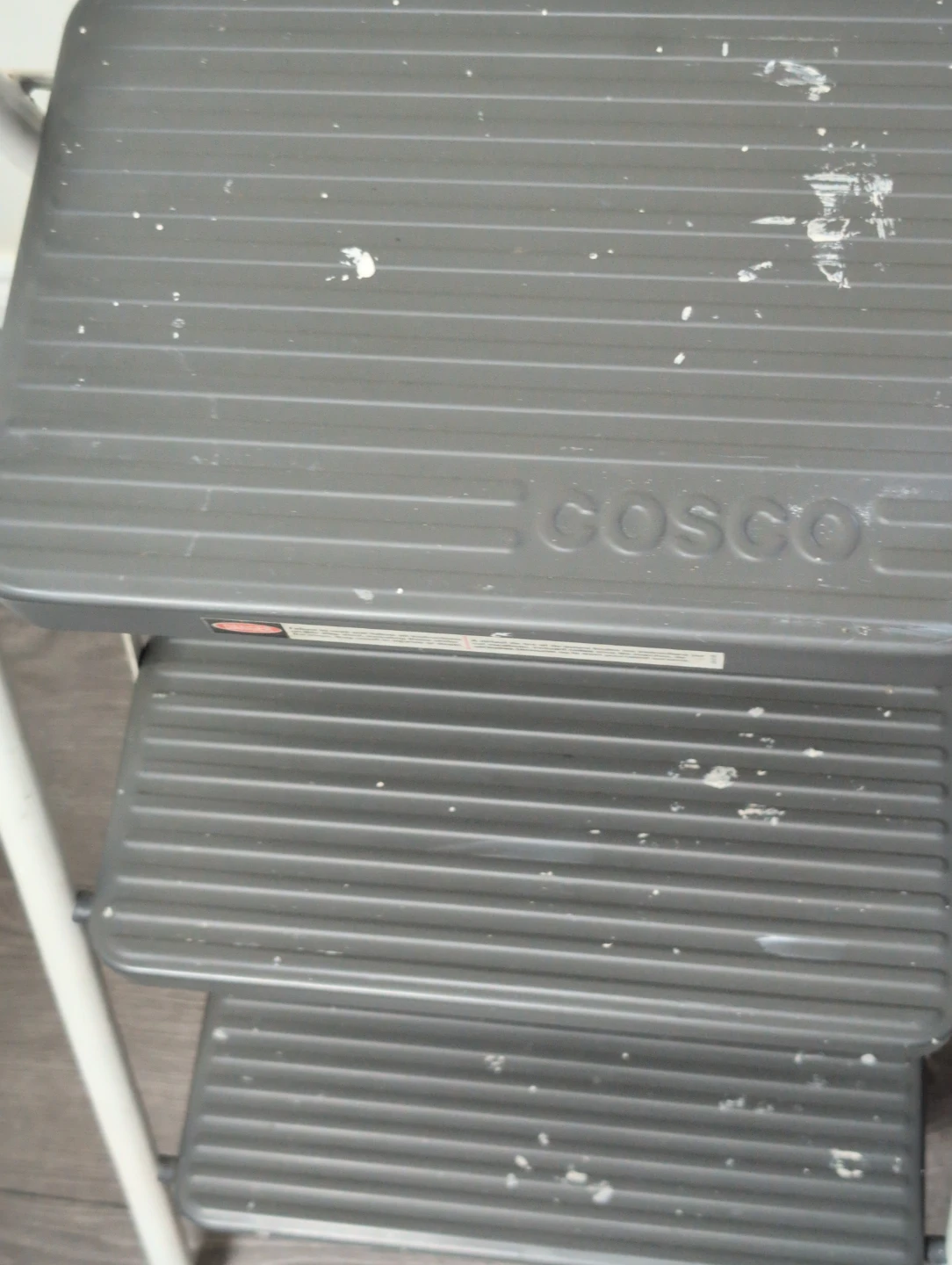 Cosco 3-Step Folding Step Stool Ladder - photo 3