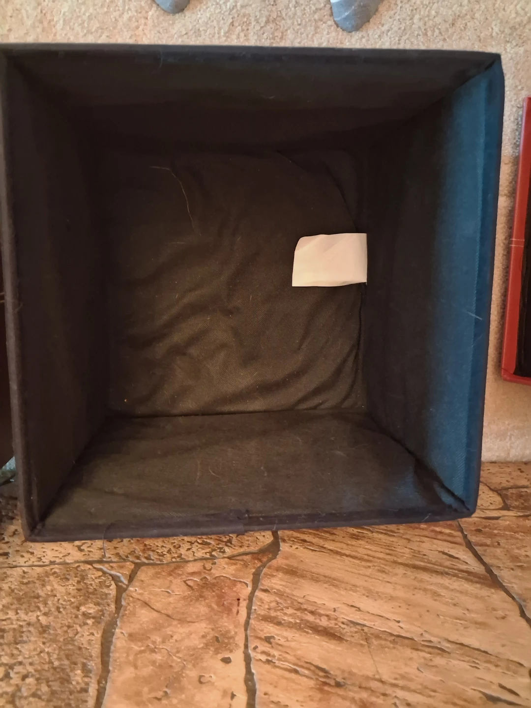 Collapsible Storage Ottoman Footstool Faux Leather - photo 2