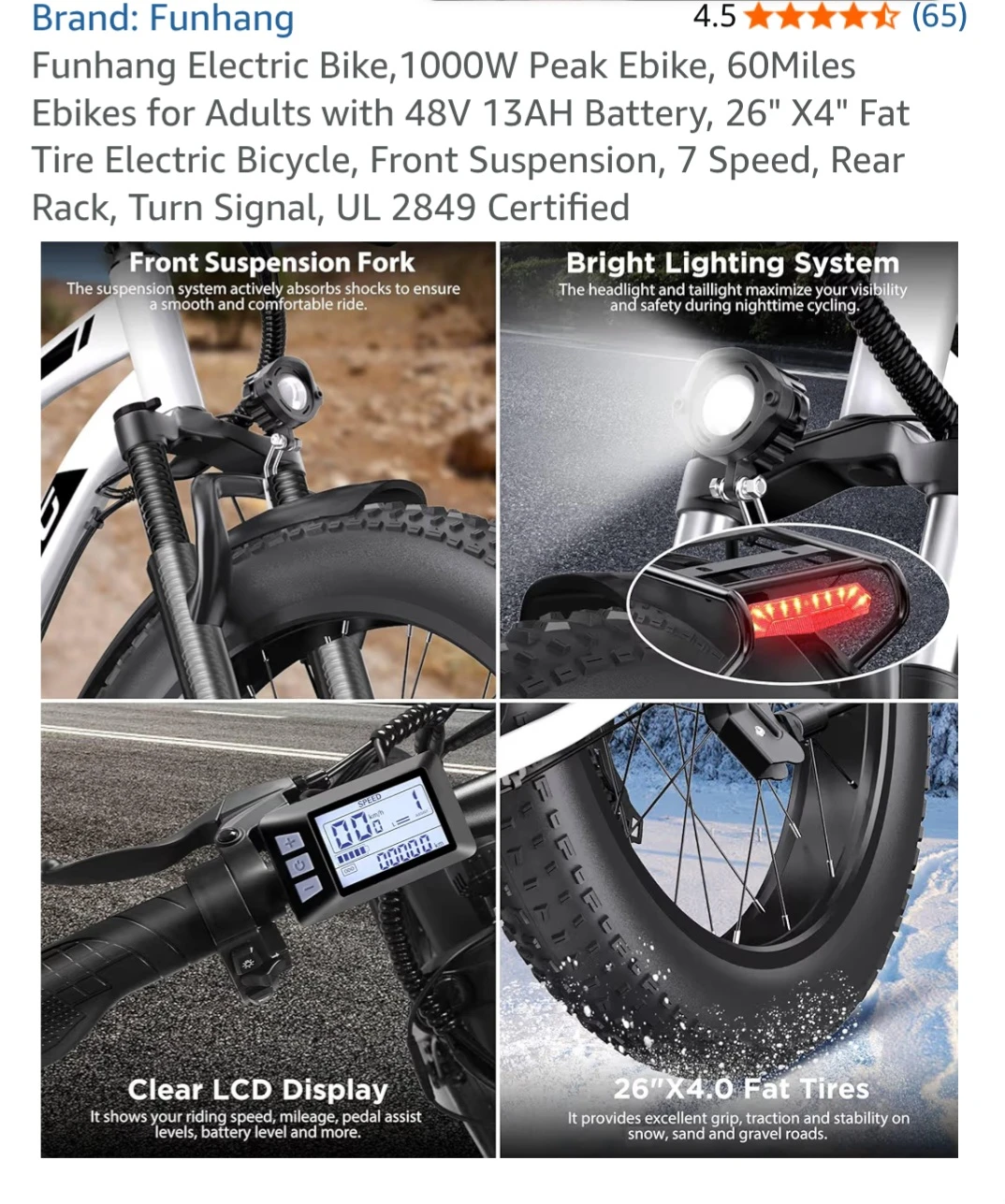 Funhang Electric Bike - photo 2