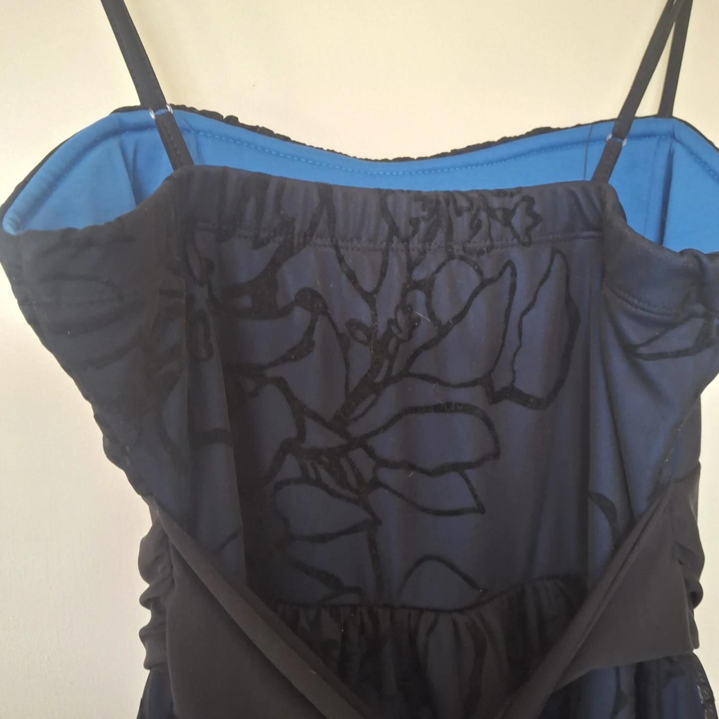 Black & Blue Floral Dress - photo 3