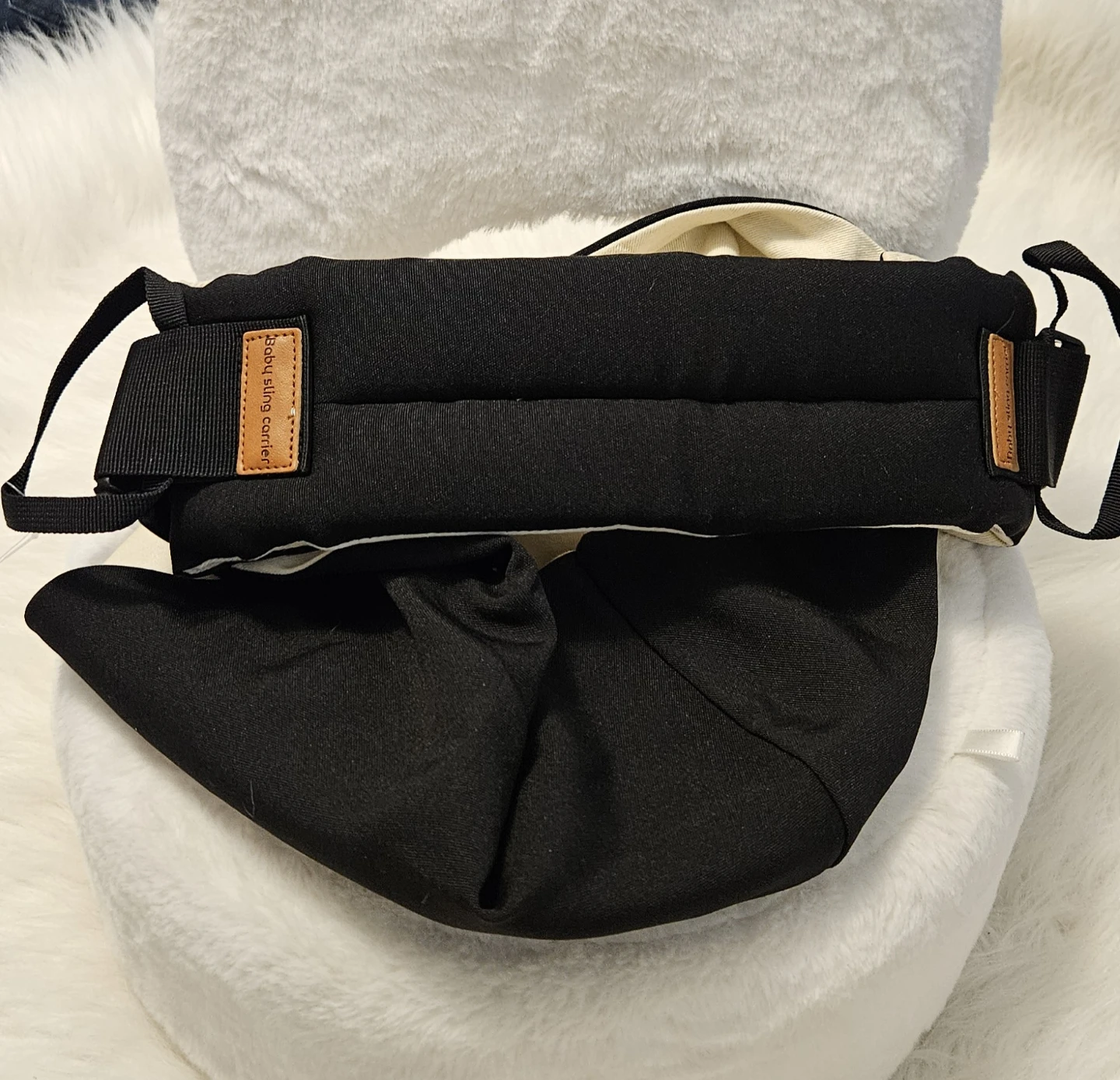 Baby Sling Carrier - Black - photo 3