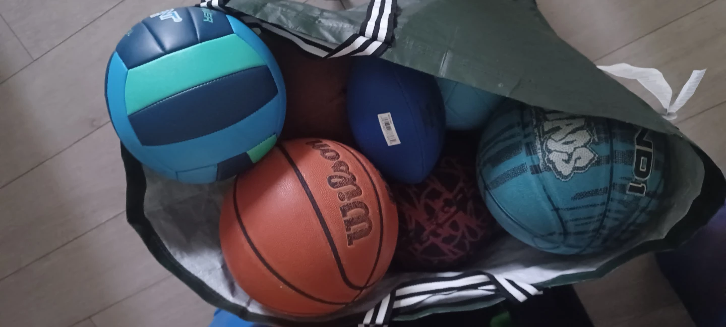 Assorted Sports Balls - Wilson, AND1, Volleyball