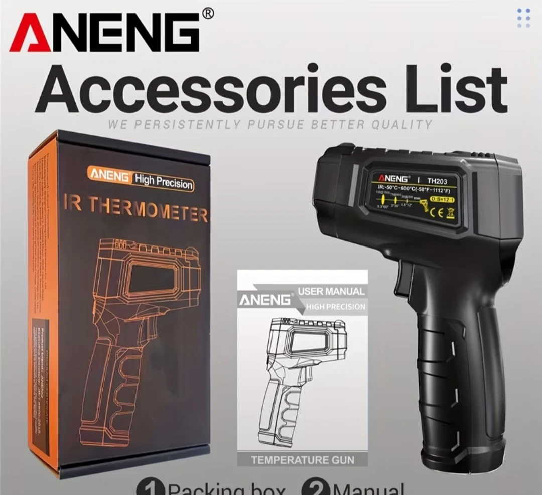 ANENG TH203 Infrared Thermometer - photo 2