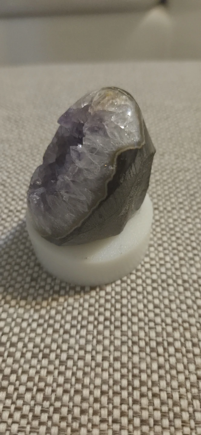 Amethyst Geode Crystal Decor - photo 3