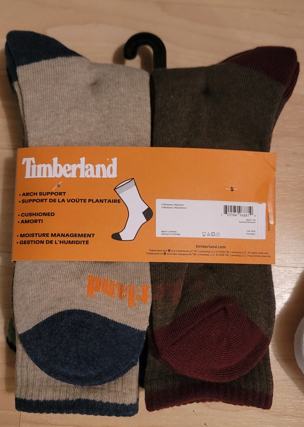 Timberland Men's Socks - Assorted 2-Pack