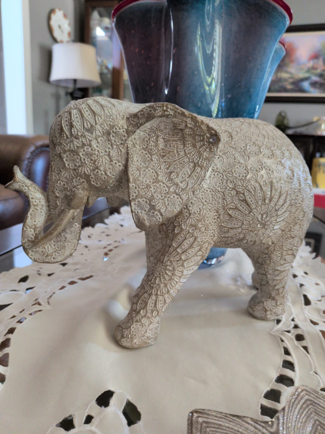 Decorative Elephant Figurine - photo 3