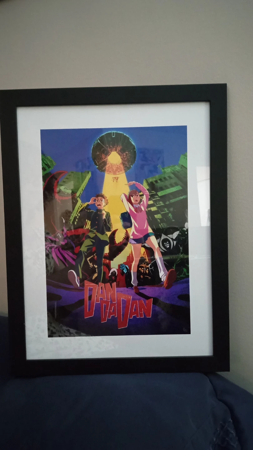 Dandadan Framed Print. Anime