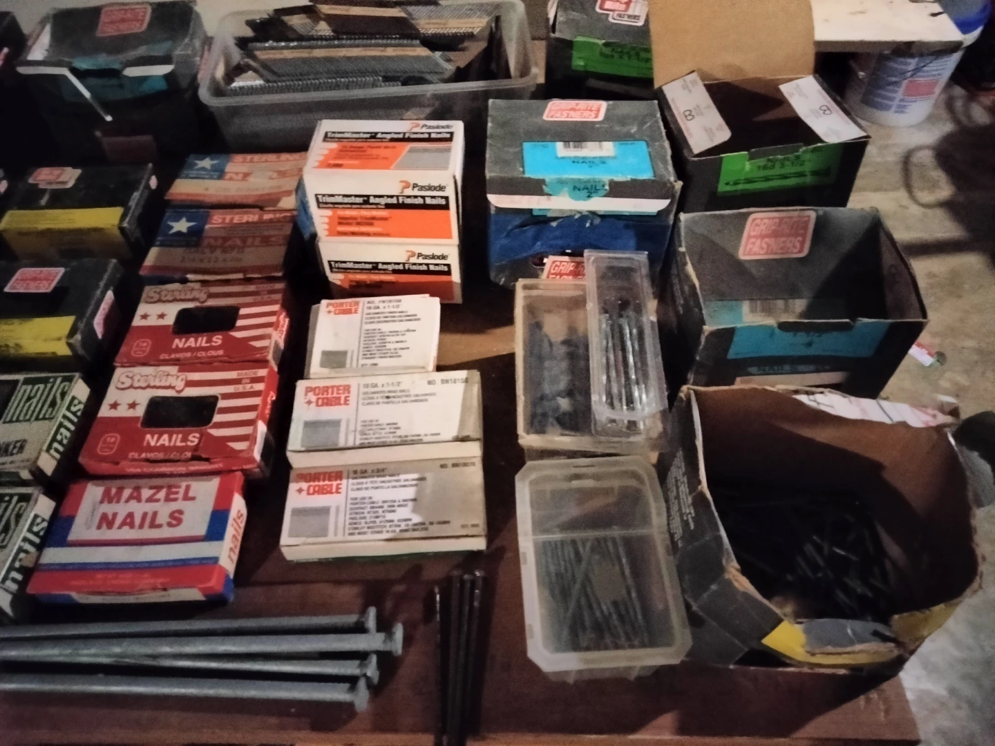 Assorted Nail Boxes and Loose Nails - photo 3