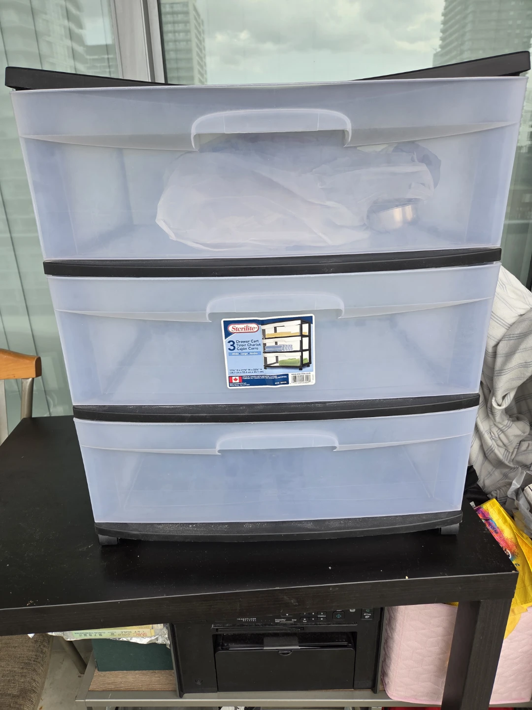 Sterilite 3 Drawer Cart - photo 3