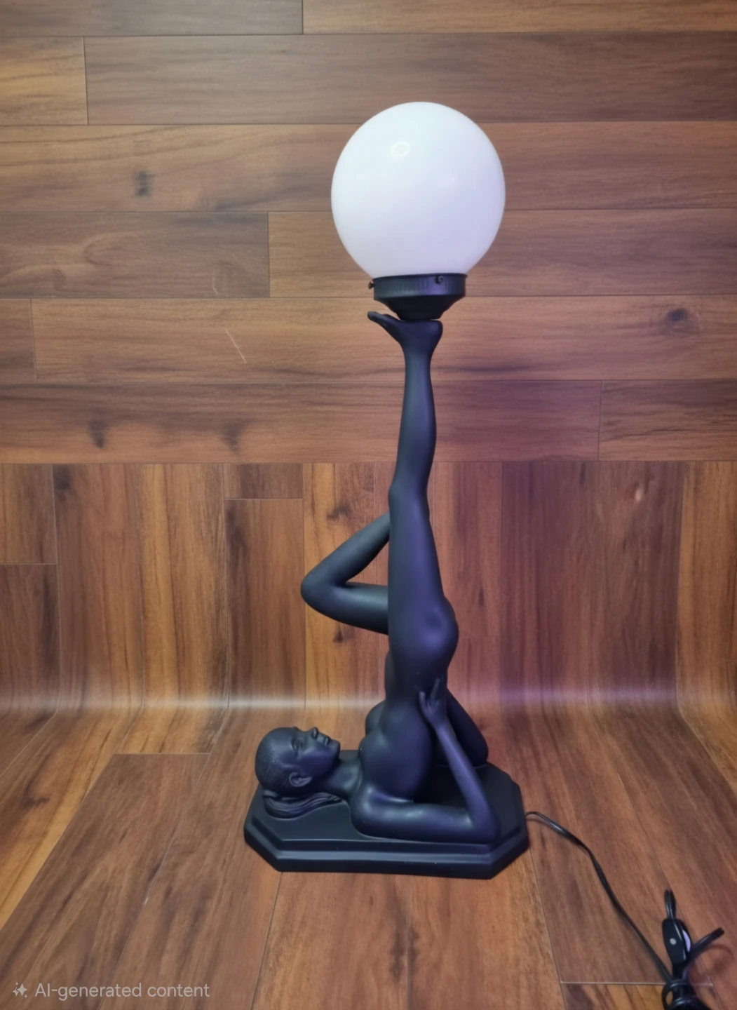 Vintage Art Deco Revival 28" Lamp