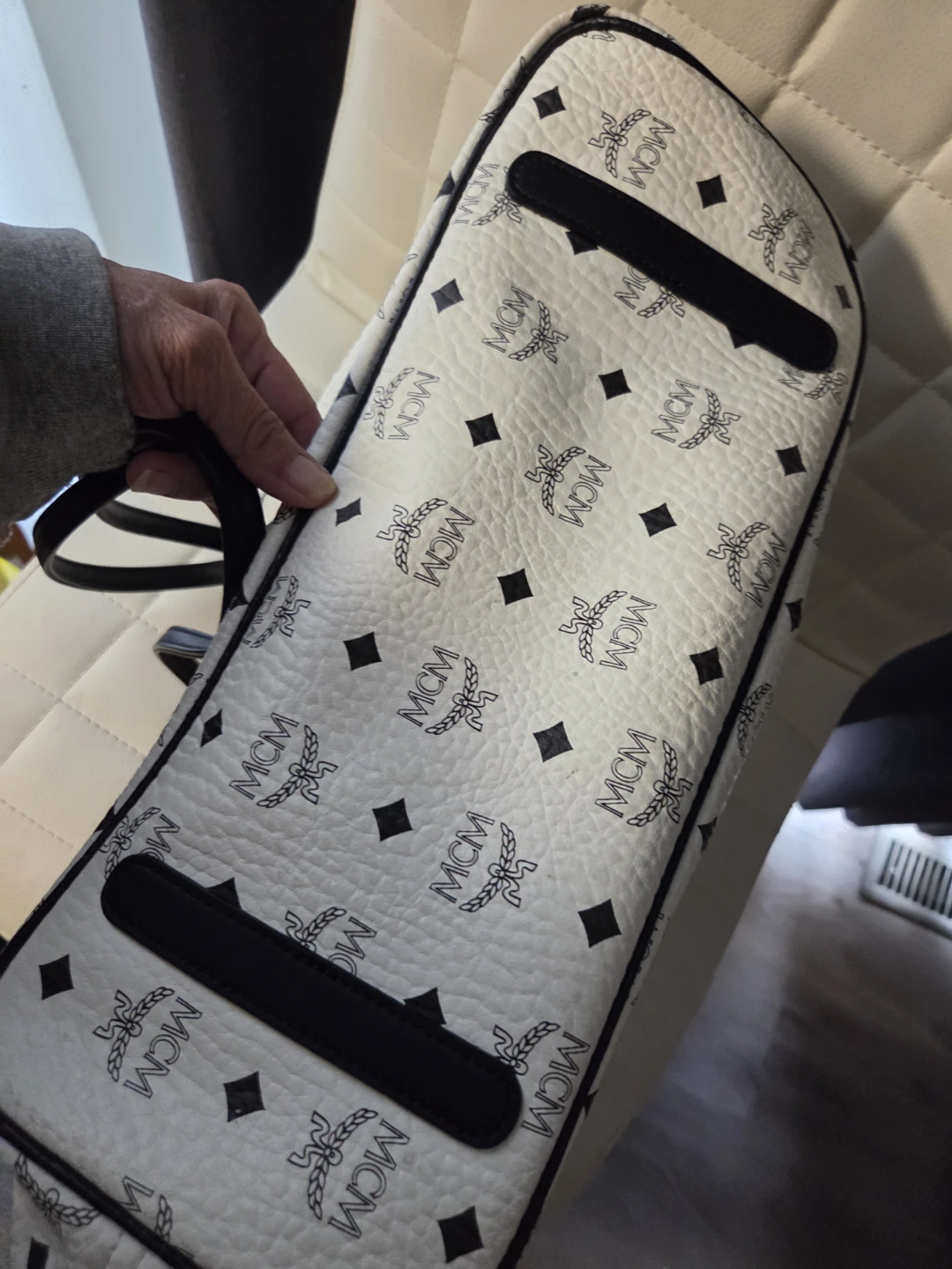 MCM Tote Bag with Pouch - photo 3