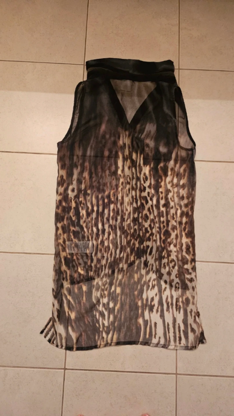 VERO MODA Sleeveless Cheetah Print Top - photo 2
