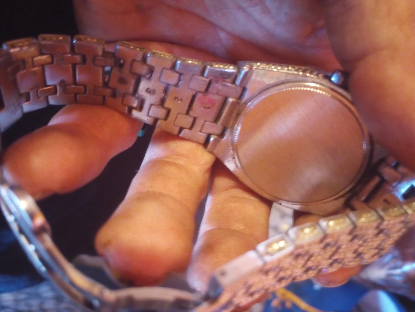 Diamond Studded Men's Watch