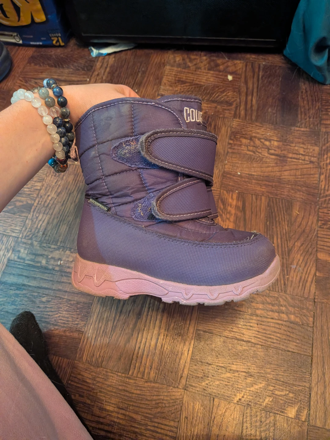 Cougar purple waterproof snow boots - photo 4
