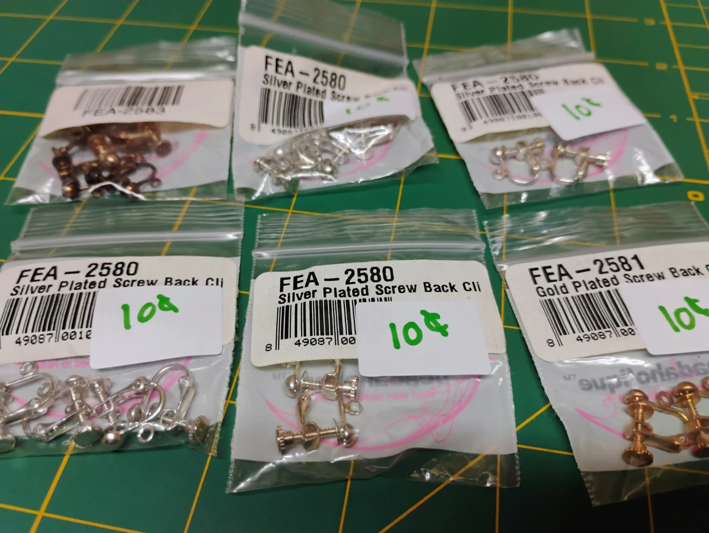 Screw Back Clips from Beadaholique - 10 cents each! - photo 2