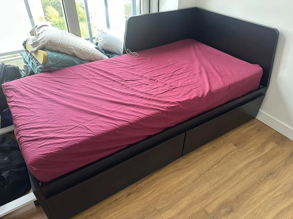 Day  Bed Frame with Storage Drawers