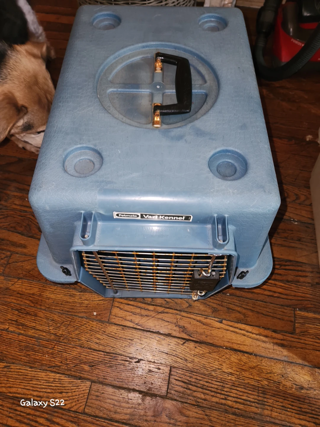 Petmate Vari Kennel Small Pet Travel Carrier / Dog Crate (Blue) - photo 3