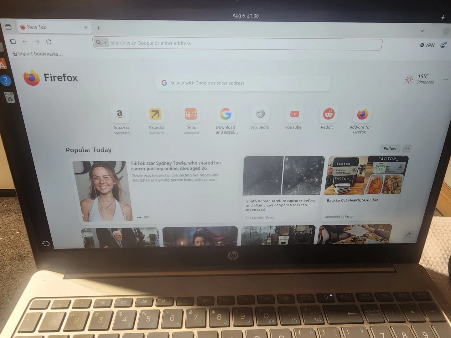 HP Laptop - Intel N100x4, 4GB RAM, 128GB SSD - photo 5