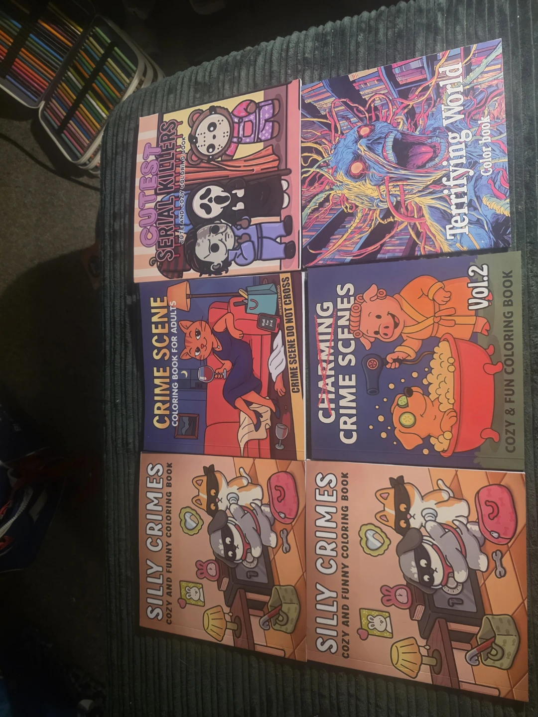Assorted Adult Coloring Books