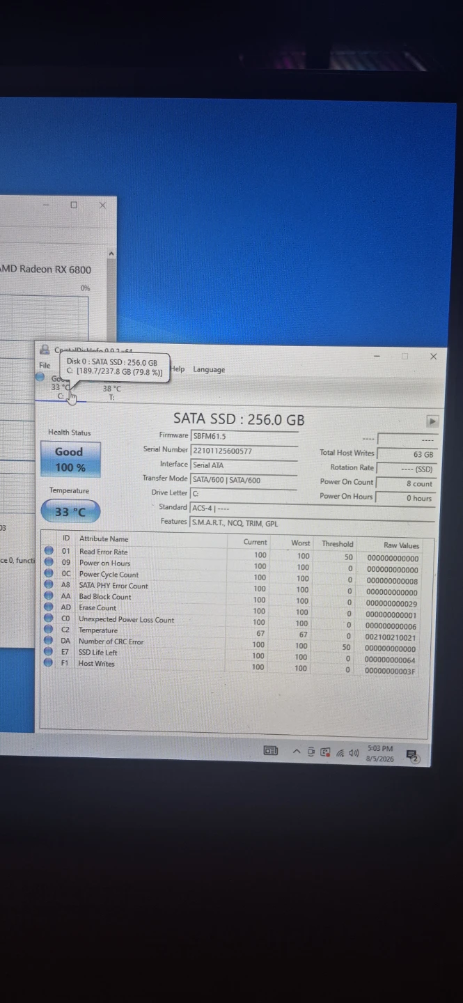 Gaming PC | Ryzen 5 7600 | RX 6800 | 16Gb DDR5 Ram - photo 3