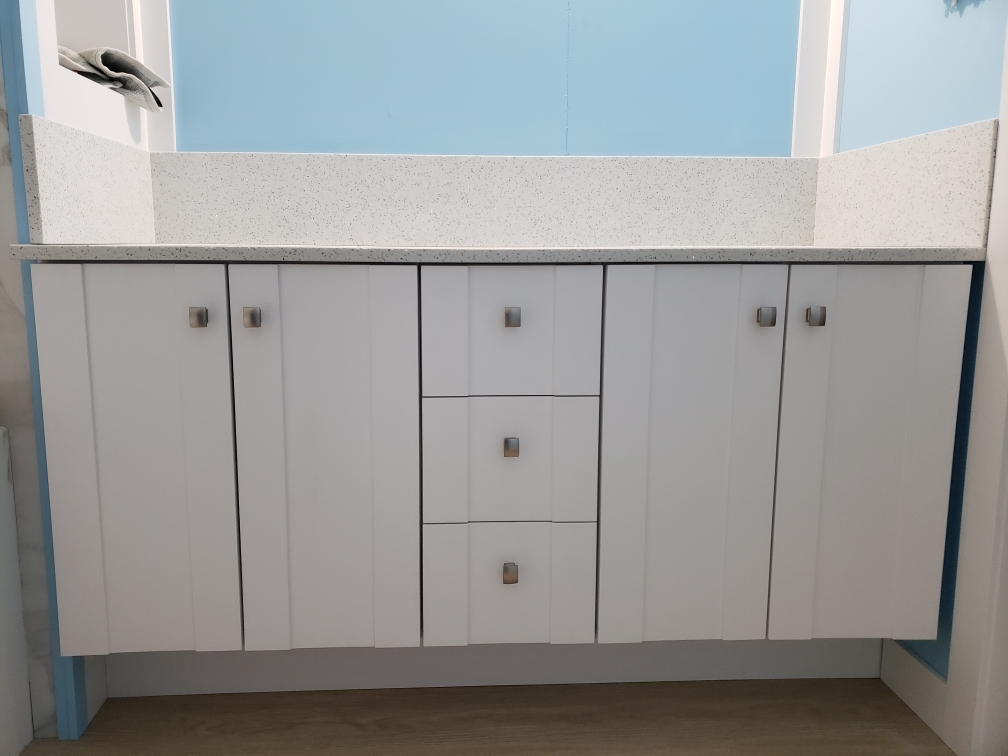 Double sink vanity