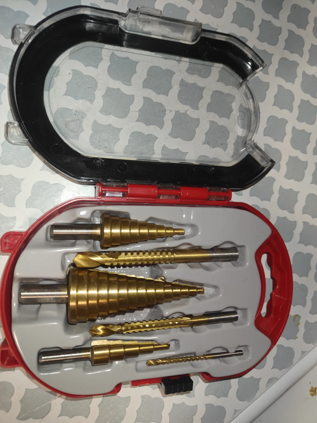 Step Drill Bit Set