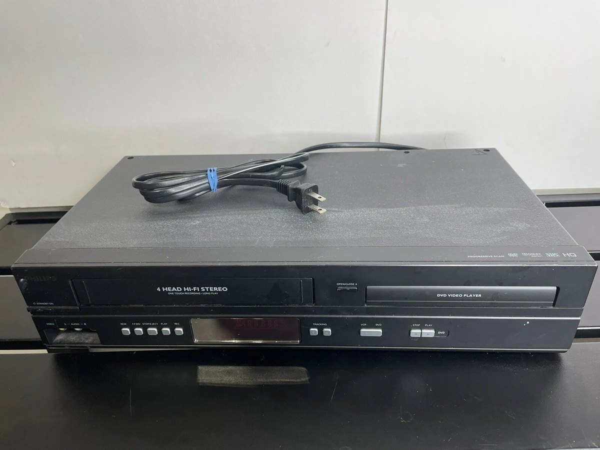 Philips VCR/DVD Player Combo