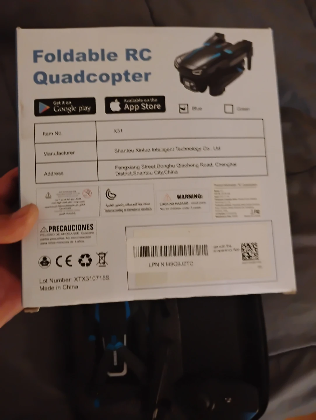 X31 Foldable RC Quadcopter Camera Drone (BRAND New) - photo 4
