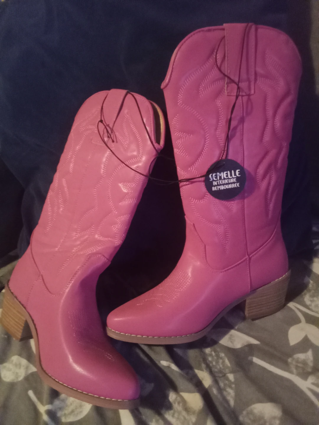 Pink Cowboy Boots
