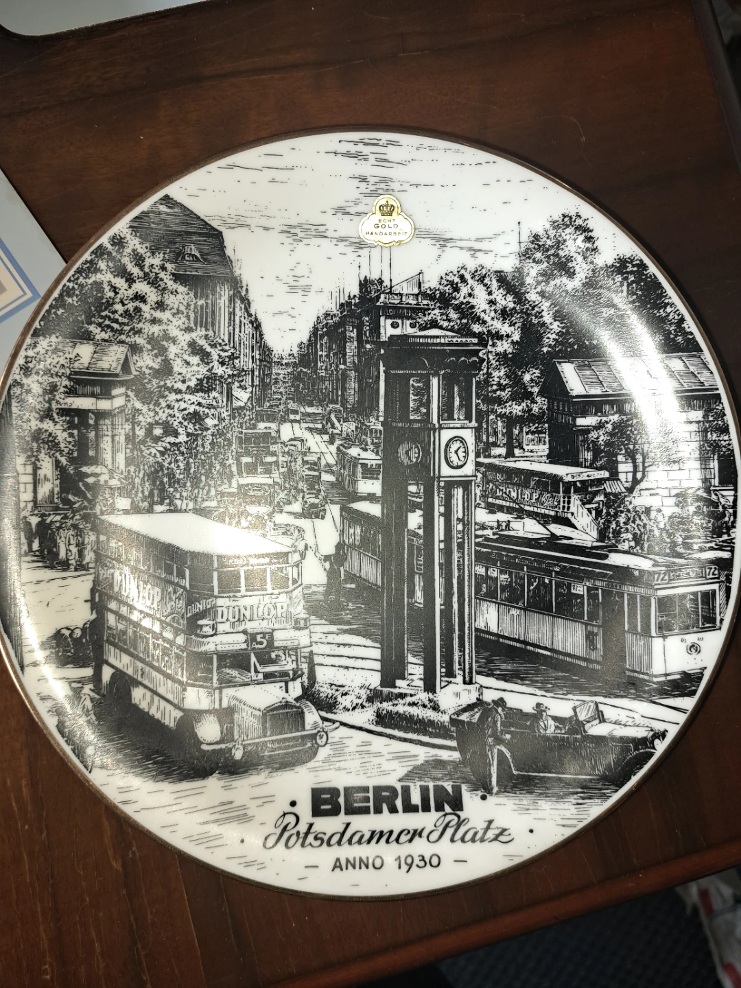 Berlin Potsdamer Platz Decorative Plate - photo 2
