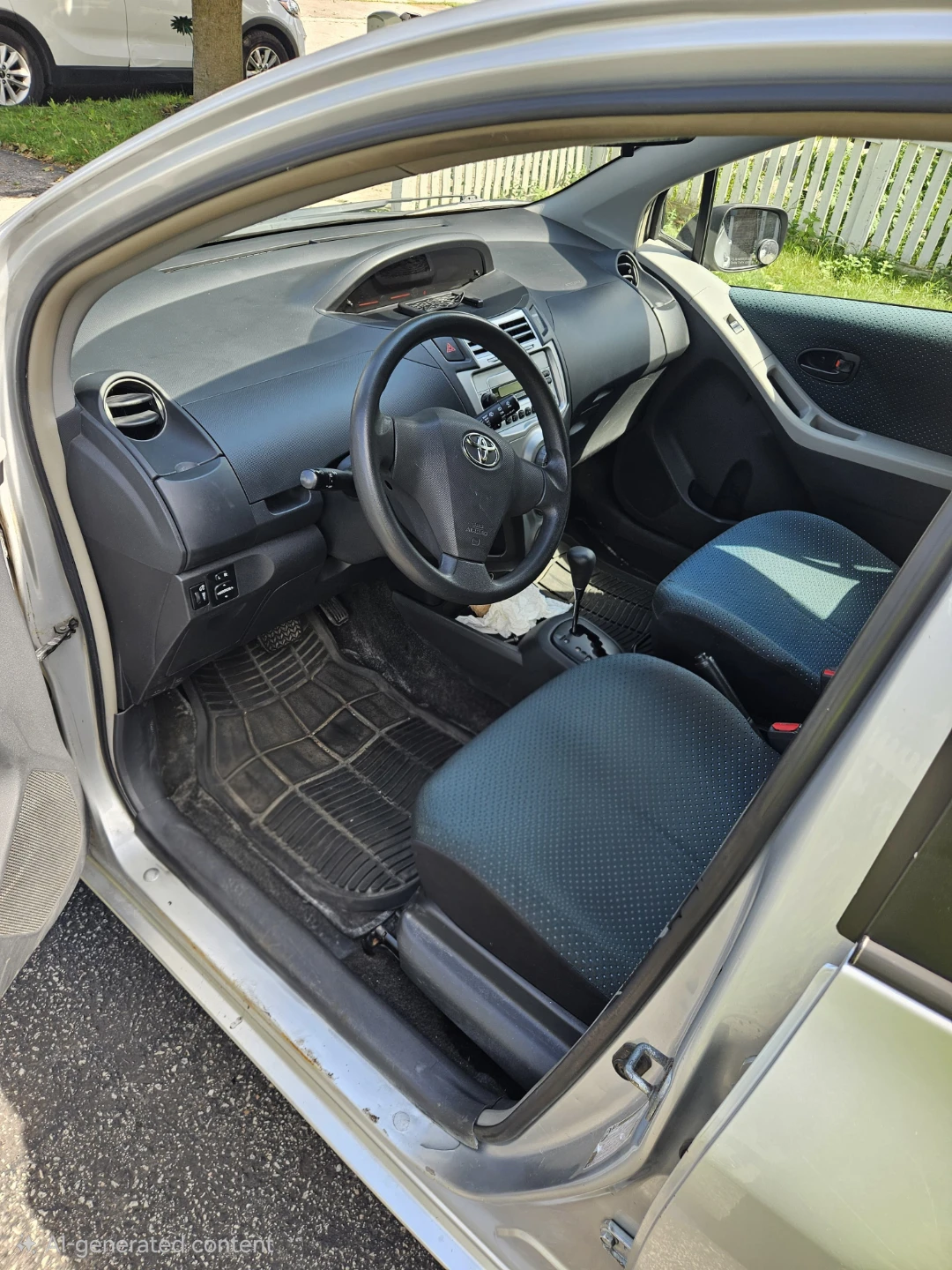 Silver Toyota Yaris Hatchback - photo 3