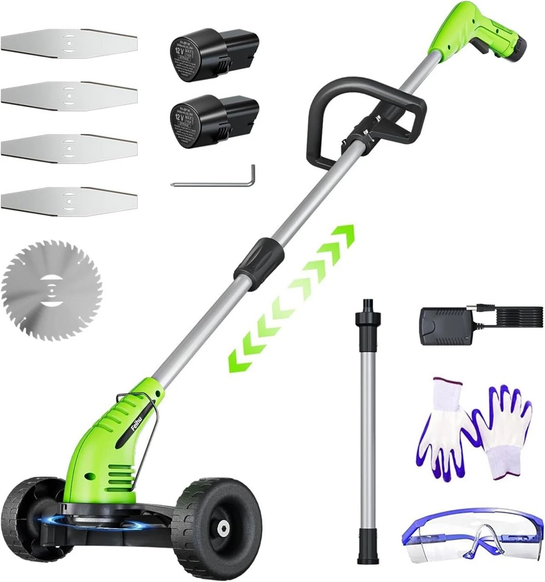 Green Cordless String Trimmer